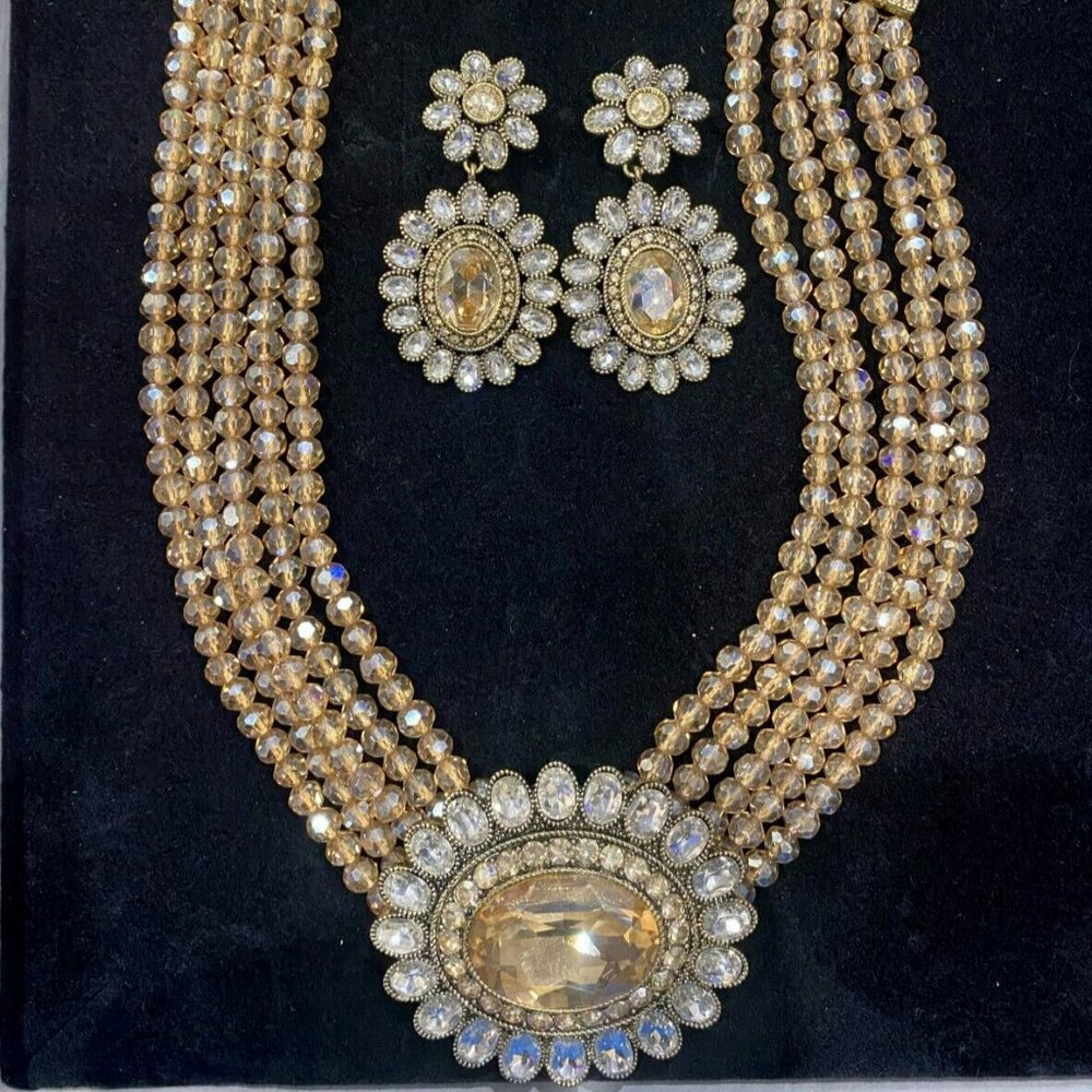 Heidi Daus Set "Dazzling Delight" (Necklace & Earrings)